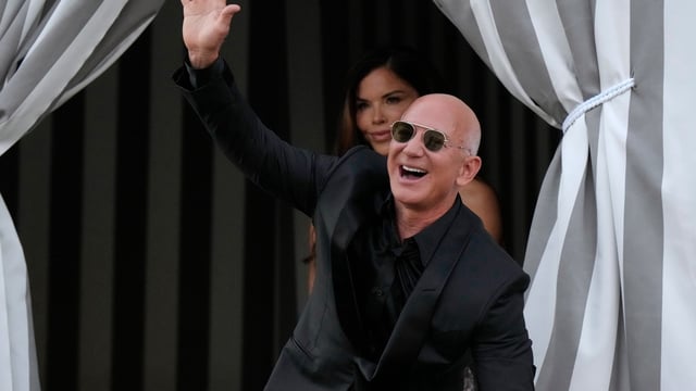 Jeff Bezos, 61, is the third-richest man in the world with a $241.4 billion fortune