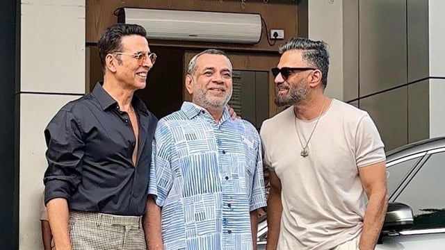 Suniel Shetty talks about Paresh Rawal's return to Hera Pheri 3.