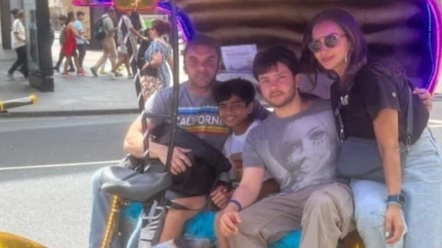 Sohail Khan enjoyed a vacay with his family in London. 