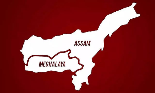 Assam and Meghalaya continue their border resolution efforts, with building of boundary pillars in Hahim 