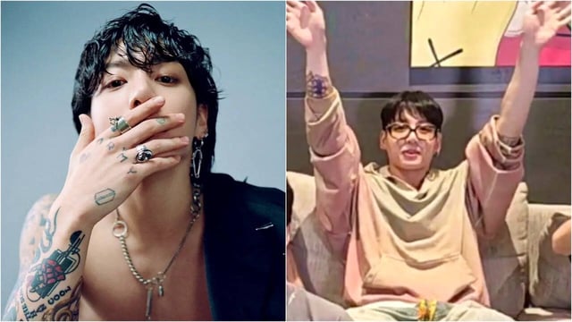 BTS Jungkook's Piercings Burn Internet During OT7 Live; ARMYs Sure He Got New Arm Tattoo After Chest