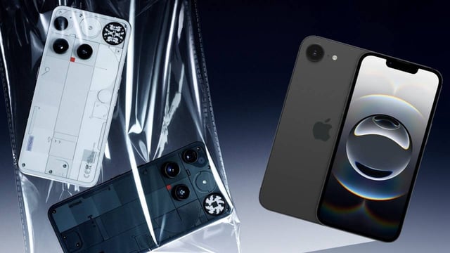 Nothing Phone 3 vs iPhone 16e: Which one wins on specs, design, chipset and price?