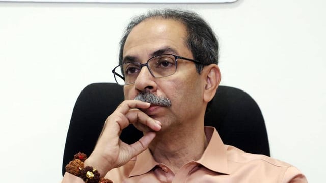 Shiv Sena (UBT) chief Uddhav Thackeray. (ANI)