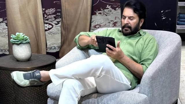 Mammootty was included in a course with other dignitaries at a Kochi college. 