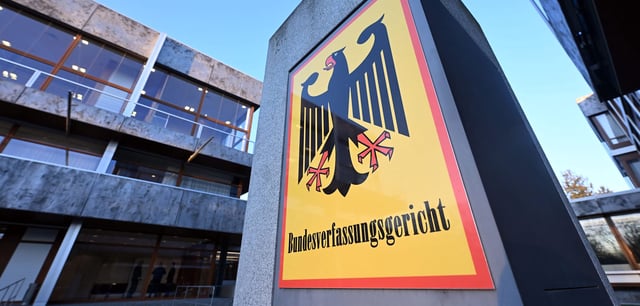 Gebäude des Bundesverfassungsgerichts in Karlsruhe