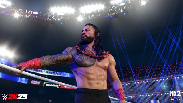 WWE 2K25 features Roman Reigns as the cover star
