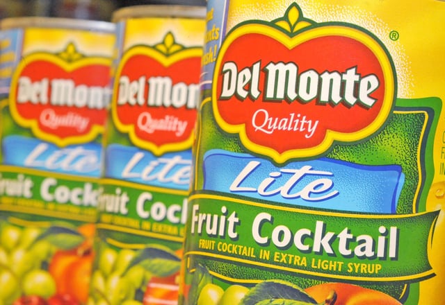 Del Monte Foods has voluntarily entered Chapter 11 and is looking for a buyer.
