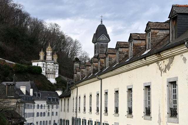 A view shows the school Le Beau Rameau, formerly known as the Notre-Dame de Betharram institution, a French Catholic college-high school, in Lestelle-Betharram, near Pau, France, February 21, 2025. REUTERS/Alexandre Dimou/File Photo
