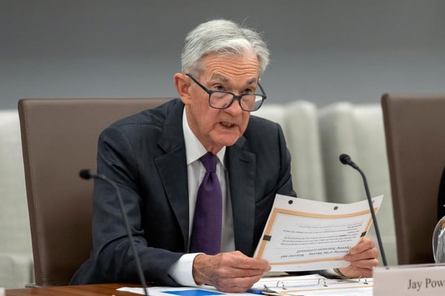 President Donald Trump has started publicly calling Federal Reserve Chair Jerome Powell &#34;Too Late Powell&#34; and &#34;Mr. Too Late&#34; because the Fed hasn&#39;t lowered interest rates. (MARK SCHIEFELBEIN/AP)