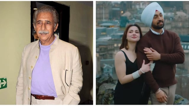 Naseeruddin Shah's post for Diljit Dosanjh amid the Sardaar Ji 3 row is no longer visible on Facebook.