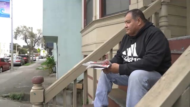Rodrigo Mendoza is fighting to keep his rent contolled unit in San Francisco. (July 1, 2025)
