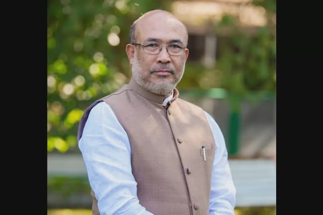 Nongthombam Biren Singh (photo:Facebook)