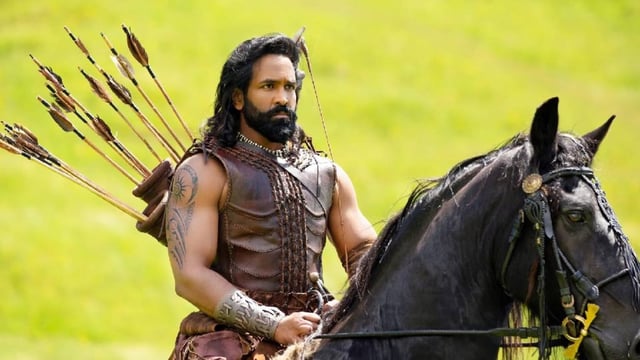 Kannappa box office collection day 6: Vishnu Manchu in a still from Kannappa.