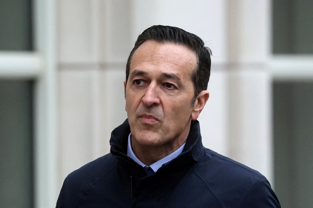 Hernan Lopez, former executive of 21st Century Fox and Full Play Group, arrives at Federal Court in Brooklyn New York City, U.S., March 2, 2023.  REUTERS/Brendan McDermid/File Photo