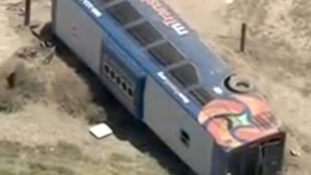 A bus crash in Lancaster injured at least 20 people