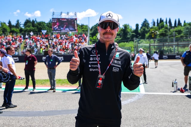Valtteri Bottas of Finland and Mercedes poses for a photo on the grid during the F1 Grand Prix of Emilia-Romagna at Autodromo Internazionale Enzo e Dino Ferrari on May 18, 2025 in Imola, Italy.