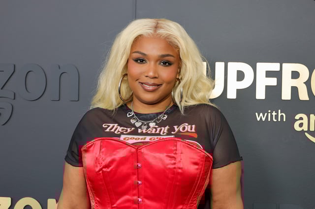 NEW YORK, NEW YORK - MAY 12: Lizzo attends the Amazon 2025 Upfront at Beacon Theatre on May 12, 2025 in New York City. (Photo by Dia Dipasupil/Getty Images)