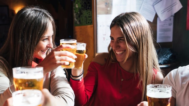 According to the study, millennials, those aged between 28 and 44, were the most likely to drink