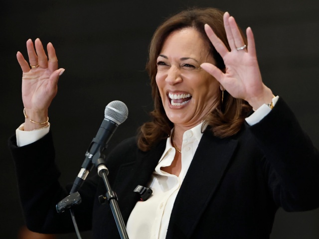 Former Vice President Kamala Harris speaks at the State of the People POWER Tour opening ceremony on June 6, 2025 in Los Angeles, California. The ten city State of the People POWER Tour is a national campaign aimed at ‘uniting Black communities through healing, direct relief, and power building.’ (Photo by Mario Tama/Getty Images)