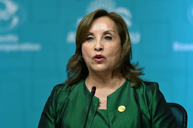 Peruvian President Dina Boluarte is the target of a dozen probes, including for her alleged failure to declare gifts of luxury jewels and watches, a scandal dubbed 'Rolexgate'