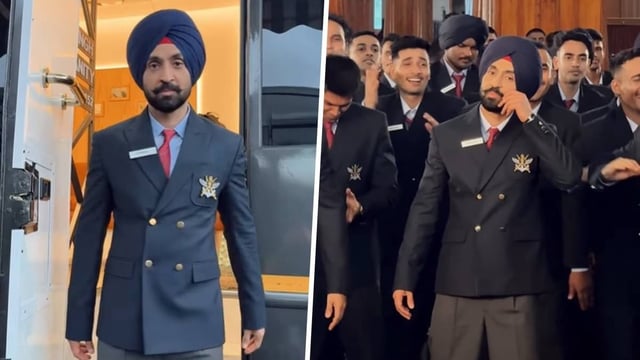 Diljit Dosanjh shares a video from Border 2 set | Image: Instagram 