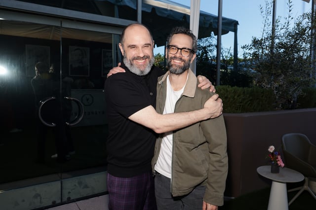 Craig Mazin, Neil Druckmann at the Deadline Contenders Television 2025 held at the Directors Guild of America on April 05, 2025 in Los Angeles, California. (Photo by Carlos Gonzalez/Deadline via Getty Images)