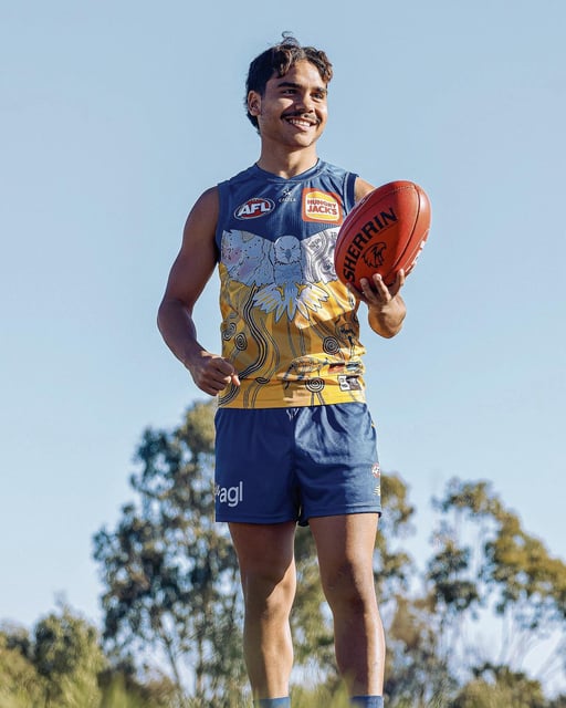 Malakai Champion will debut for West Coast on Friday night. 