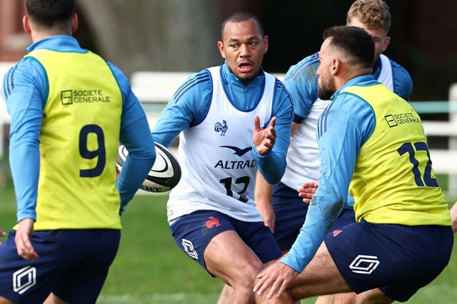 Le capitaine des Bleus Gaël Fickou, lors d'un entraînement lors de la tournée en Nouvelle-Zélande, le 2 juillet à Auckland