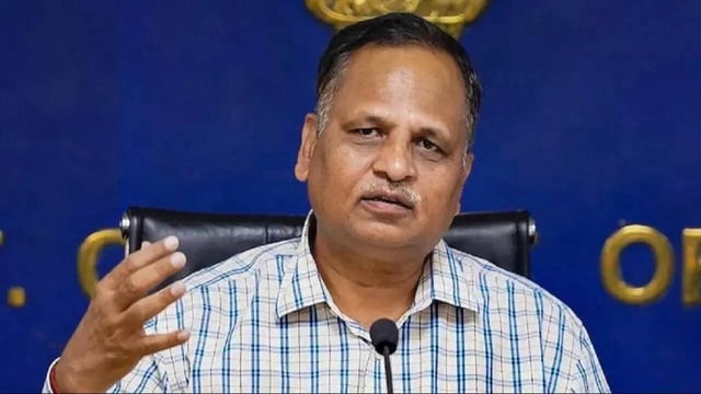 Former Delhi Minister Satyendar Jain