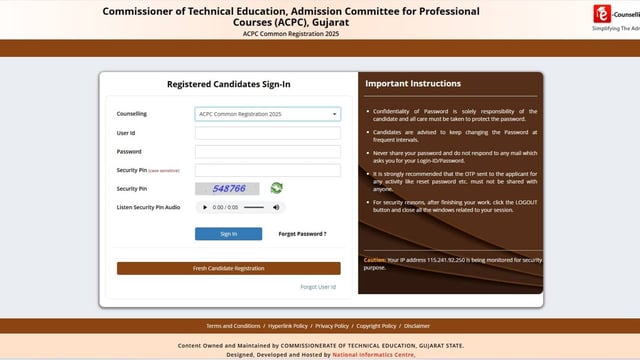 Gujarat PGCET 2025 Admit Card Out  | Image: File Photo