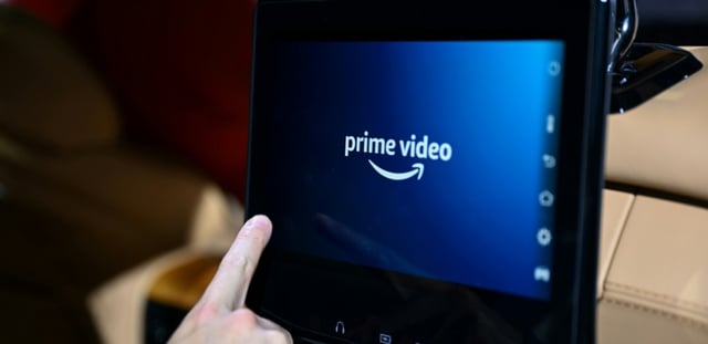 Le logo Amazon Prime Video est affiché à Las Vegas, Nevada, le 7 janvier 2023.