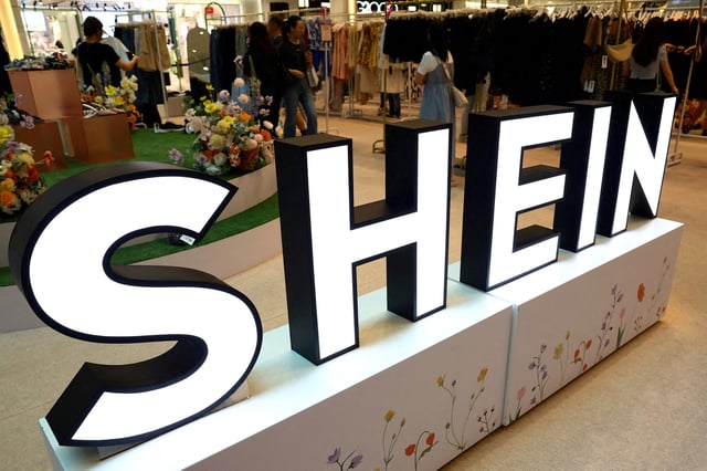 A view of a Shein pop-up store at a mall in Singapore April 4, 2024. REUTERS/Edgar Su/File Photo