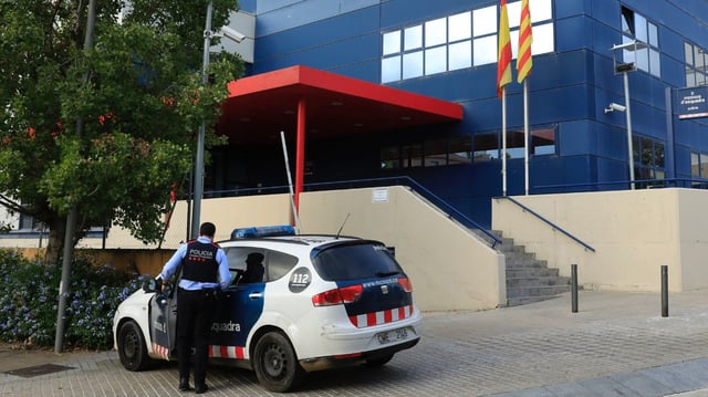 Comisaría de los Mossos d'Esquadra en Santa Coloma de Gramenet.