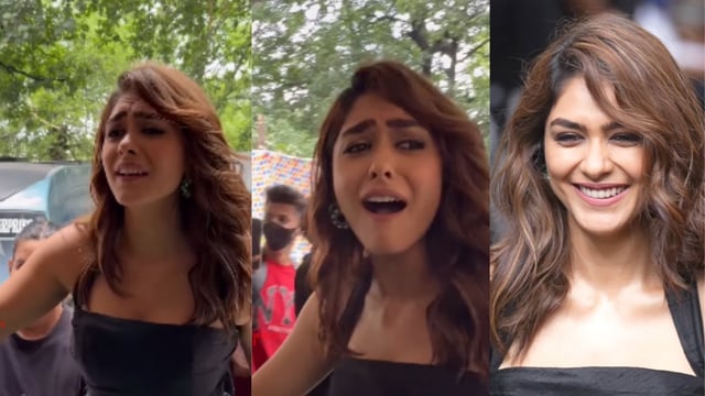Son Of Sardaar 2: Mrunal Thakur Corrects Pap Who Mispronounces Her Name While Attending Great Indian Kapil Show