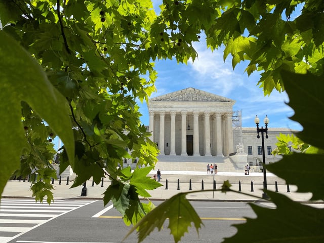 A general view of the U.S. Supreme Court building in Washington, U.S., June 1, 2024. REUTERS/Will Dunham/File Photo