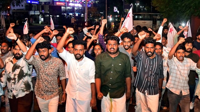 Kerala slams Vice Chancellor for suspending registrar over Bharat Mata portrait row
