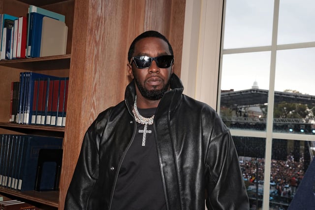 Sean "Diddy" Combs at Howard University on October 20, 2023.