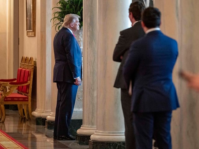 US-Präsident Donald Trump versteht die Aufregung um seine "one big beautiful bill" nicht 