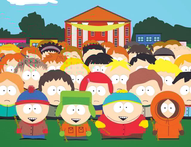 "South Park" premiered in 2000.