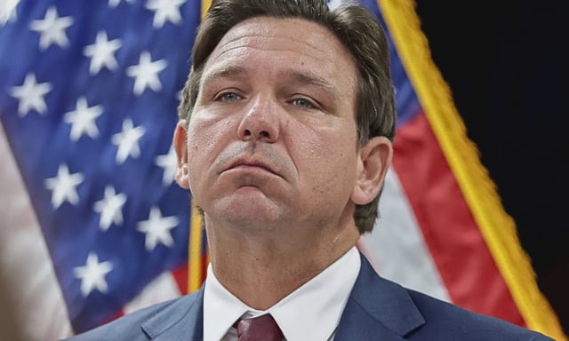 Florida governor Ron DeSantis approved the law in 2023. (Getty)