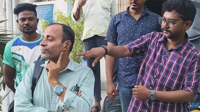 Principal of Chapra Government General Degree College Subhasis Pandey lodged a complaint that he was assaulted on Wednesday.