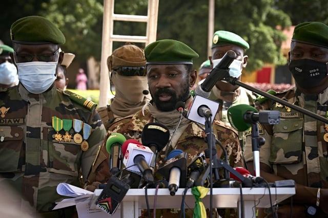 Mali's military junta had vowed a return to civilian rule, but its leader, Assimi Goita, has now been made president for a five-year term, renewable 'as many times as necessary'