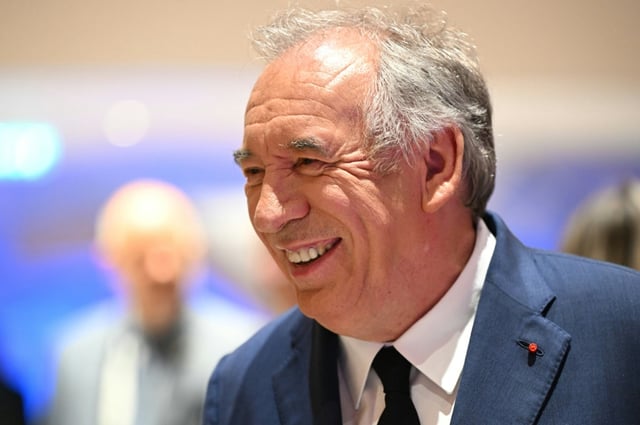Le Premier ministre François Bayrou au dîner annuel du Crif, à Paris, le 3 juillet 2025