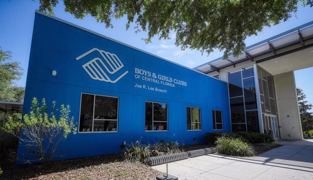 The Boys and Girls Club in Eatonville, FL as seen in April, 2025. A Trump administration budget freeze means a $2.4 million loss for the Boys &amp; Girls Club of Central Florida, a “no warning” cut the club fears will leave it scrambling to keep its summertime program for low-income children running. (Ricardo Ramirez Buxeda/ Orlando Sentinel)