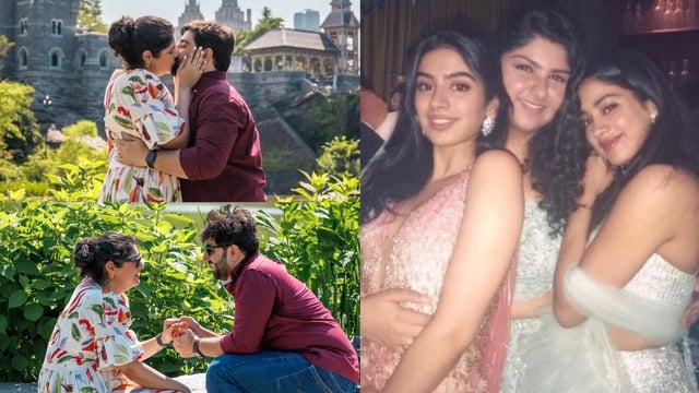 Anshula Kapoor gets engaged