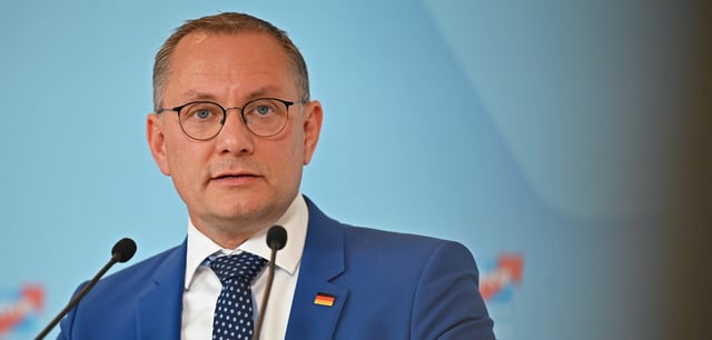 Der Fraktionsvorsitzende der AfD im Bundestag: Tino Chrupalla