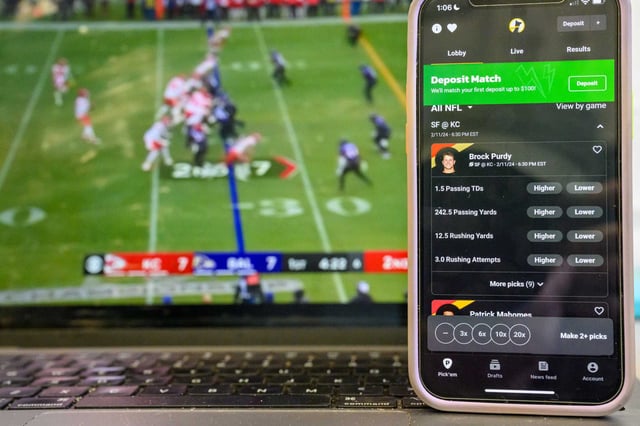 Gambling on fantasy sports games is illegal in California, Attorney General Rob Bonta said Thursday.