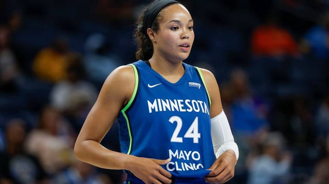 Minnesota Lynx forward Napheesa Collier (24).