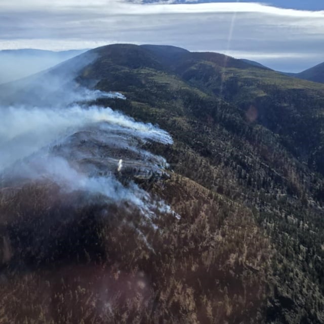 The Izman Creek fire burning north of Lytton is among about 90 fires burning B.C.