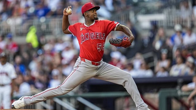 Angels pitcher Jose Soriano struck out out seven in seven scoreless innings as Los Angeles beat Atlanta 5-1 in the rubber game of the series on Thursday.